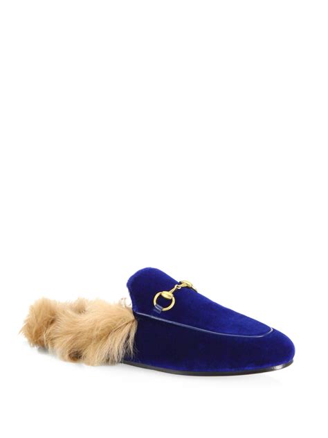 gucci schuhe online bestellen|gucci velvet mules with fur.